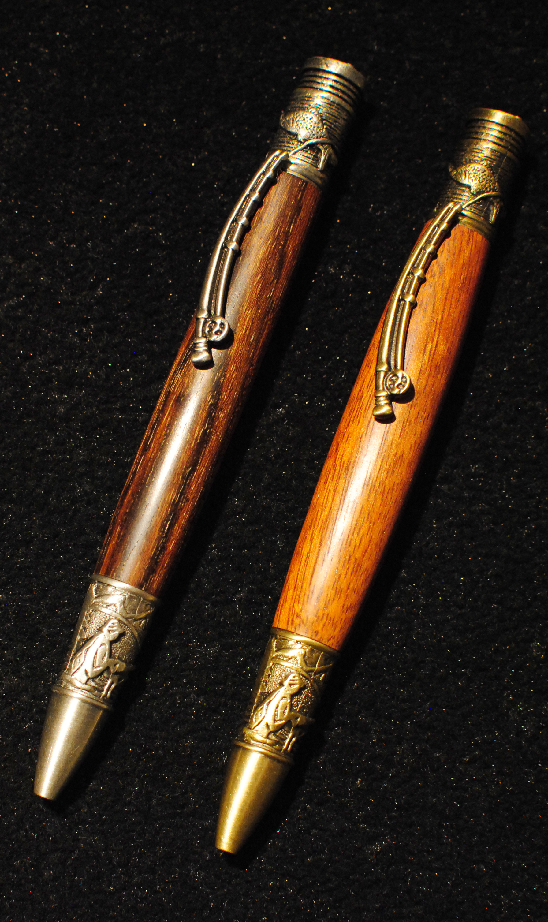 Allywood Creations Fly Fisherman Pen - Wood